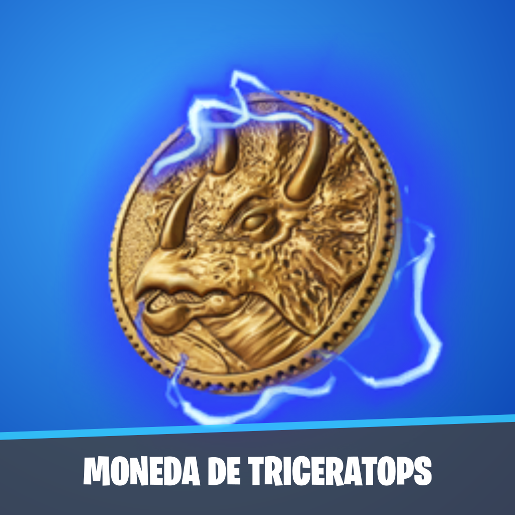 Moneda de triceratops